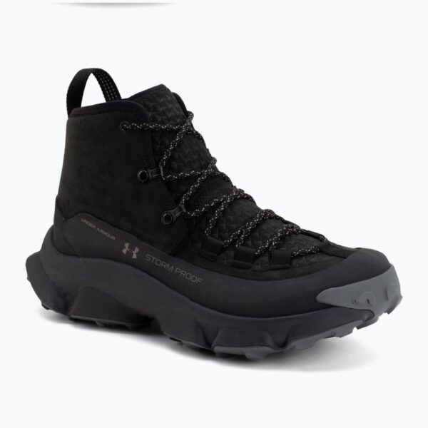 Кроссовки тренировочные Under Armour Charged Expanse Mid LTHR WP Black/Anthracite/Bayou