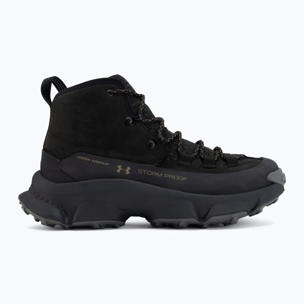 Кроссовки тренировочные Under Armour Charged Expanse Mid LTHR WP Black/Anthracite/Bayou