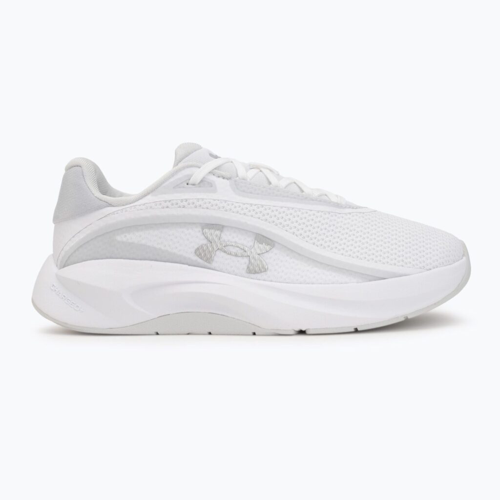 Женские тренировочные кроссовки Under Armour Radiant TR white/distant gray/metallic silver