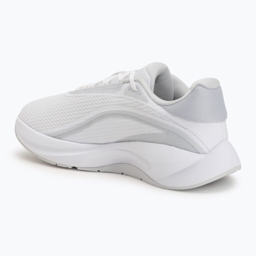 Женские тренировочные кроссовки Under Armour Radiant TR white/distant gray/metallic silver