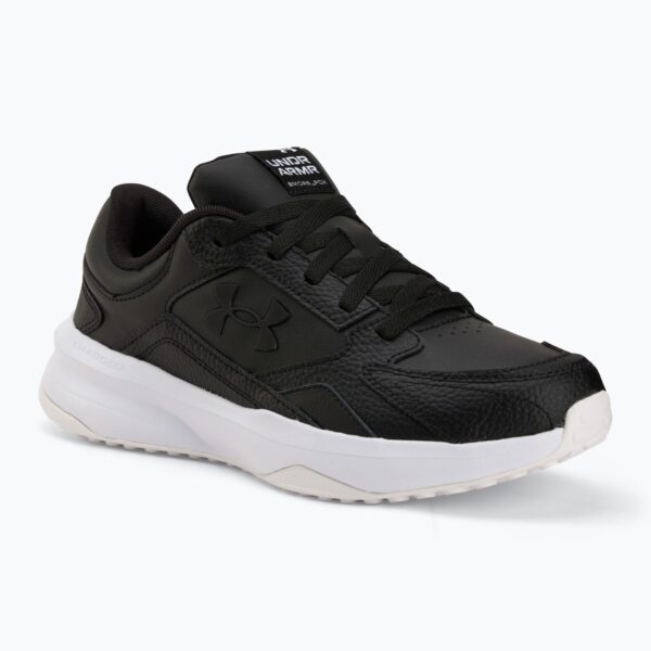 Кроссовки тренировочные Under Armour Edge Leather black/black/white