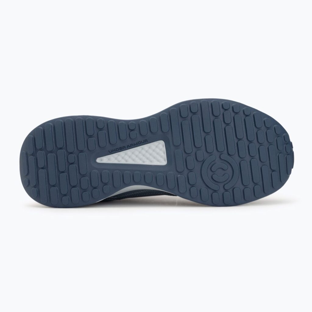 Кроссовки тренировочные Under Armour Edge Leather gravel/blue fog/blackout navy