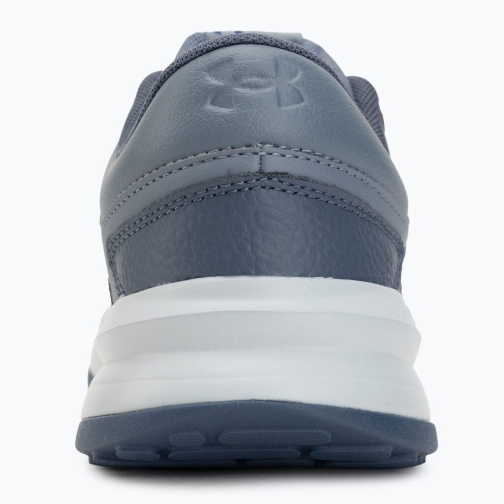 Кроссовки тренировочные Under Armour Edge Leather gravel/blue fog/blackout navy