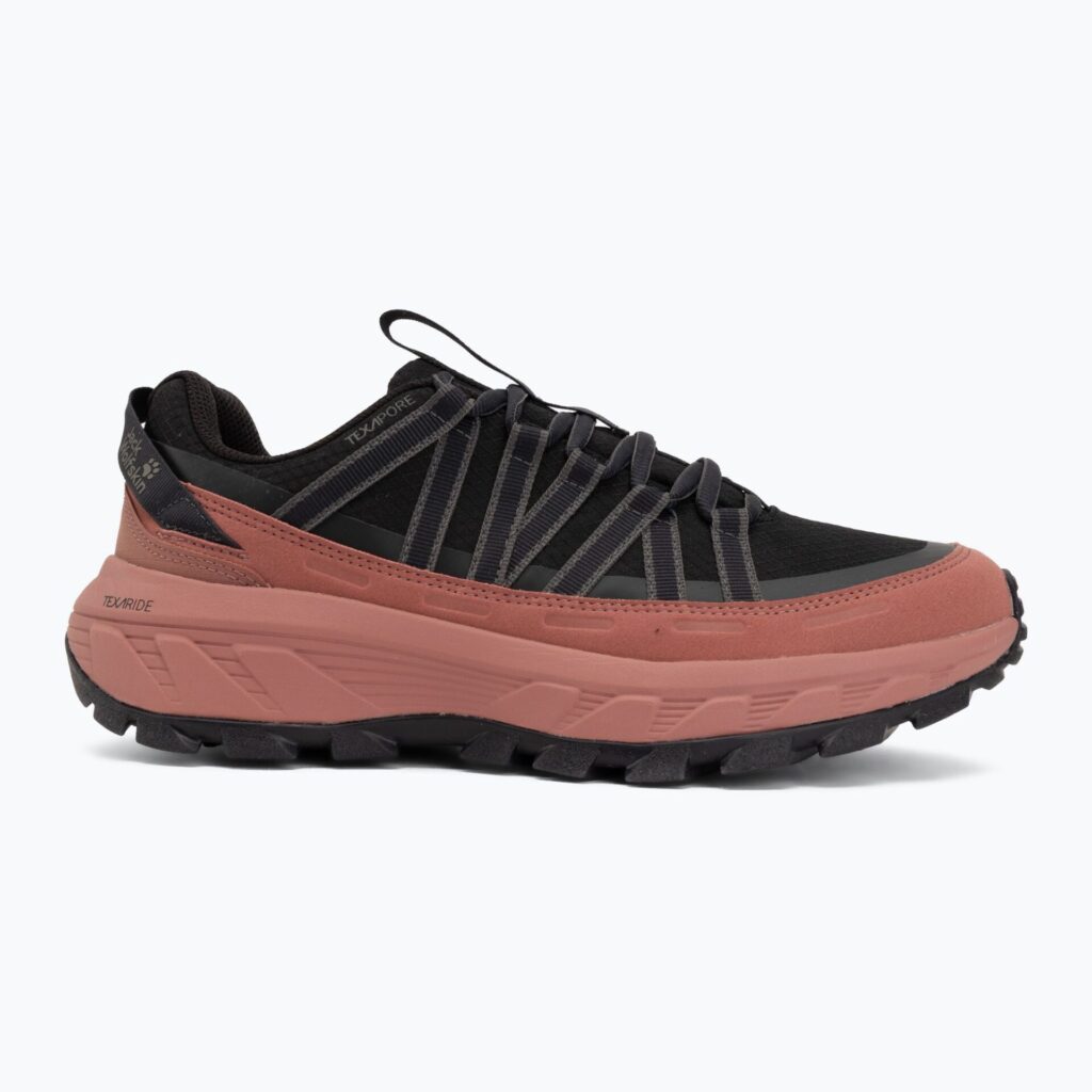 Кроссовки женские Jack Wolfskin Wild Hike Texapore Low Mineral Red