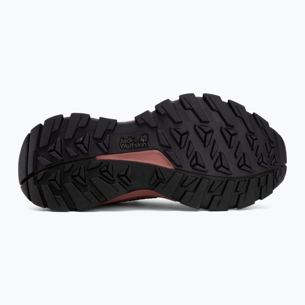 Кроссовки женские Jack Wolfskin Wild Hike Texapore Low Mineral Red