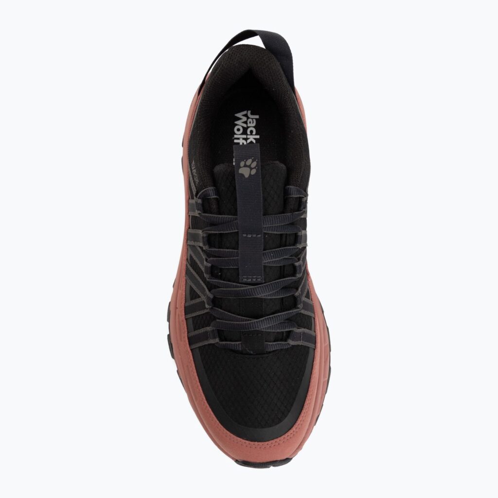 Кроссовки женские Jack Wolfskin Wild Hike Texapore Low Mineral Red