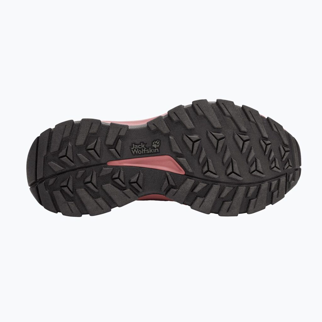 Кроссовки женские Jack Wolfskin Wild Hike Texapore Mid mineral red