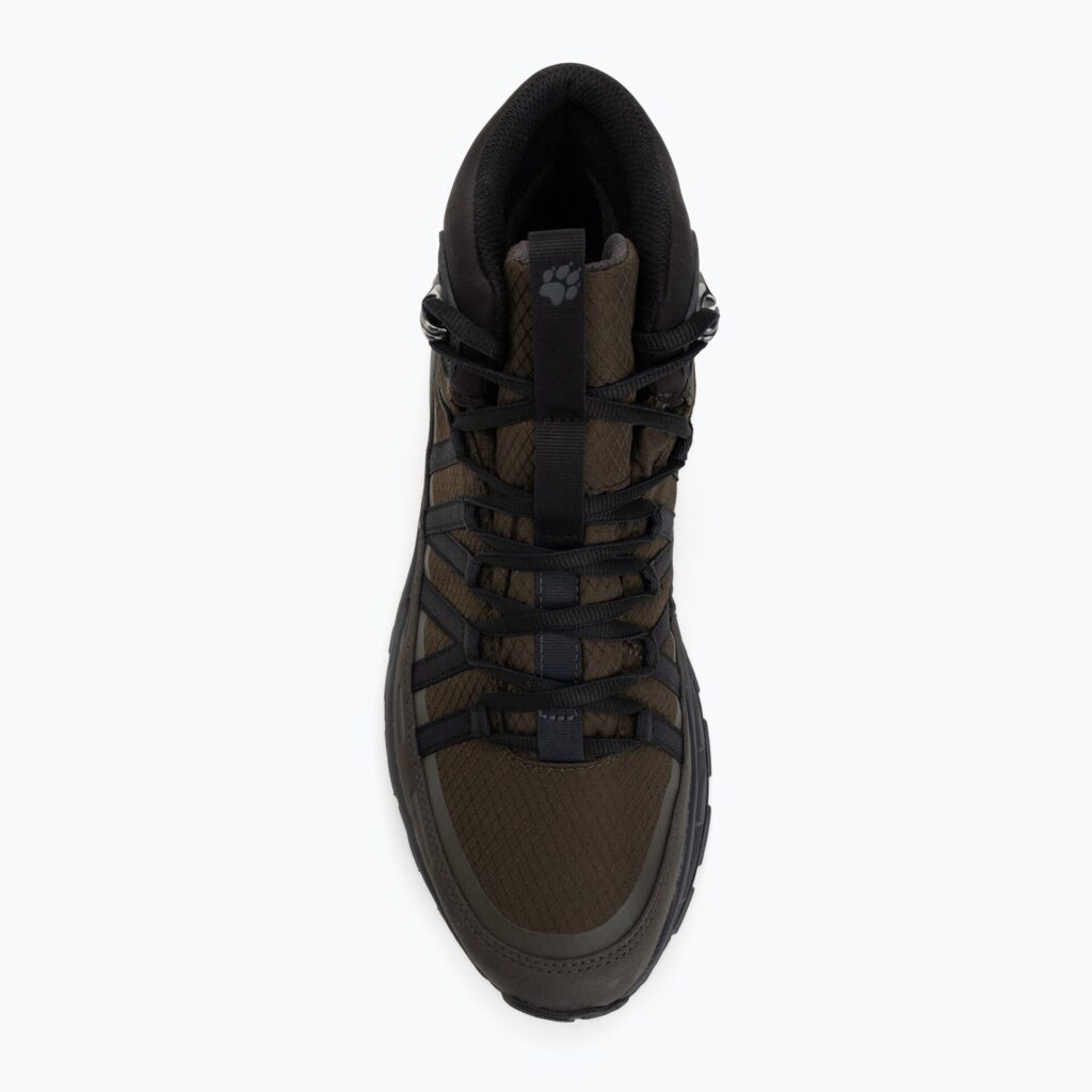Мужские ботинки Jack Wolfskin Wild Hike Texapore Mid obsidian moss