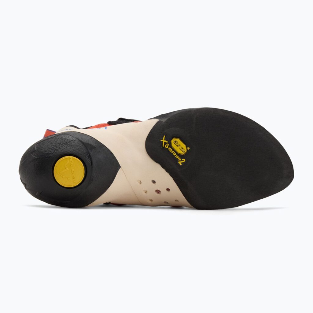 Ботинки женские La Sportiva Solution white/lily orange Solution ZFCS057W00O03