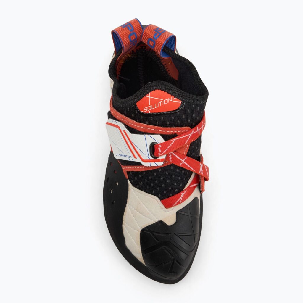 Ботинки женские La Sportiva Solution white/lily orange Solution ZFCS057W00O03