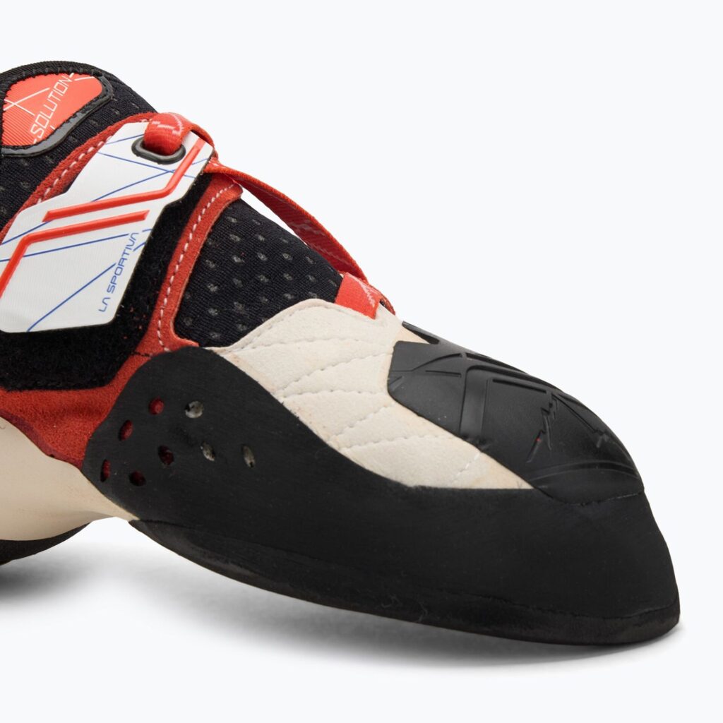Ботинки женские La Sportiva Solution white/lily orange Solution ZFCS057W00O03