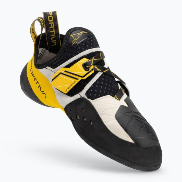 Скалолазные ботинки мужские męskie La Sportiva Solution 2024 white/yellow