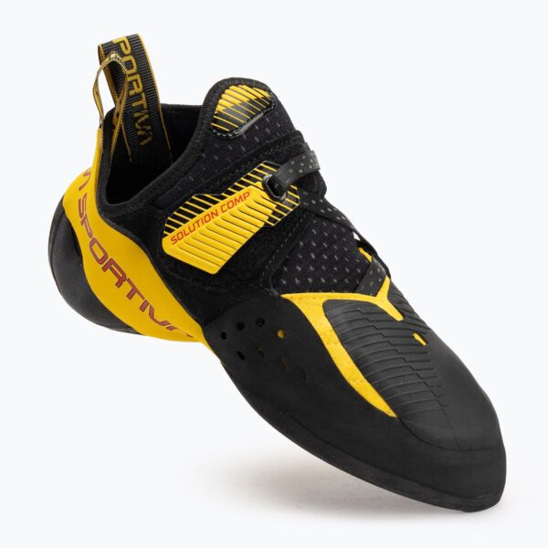 Скалолазные ботинки мужские męskie La Sportiva Solution Comp black/ yellow