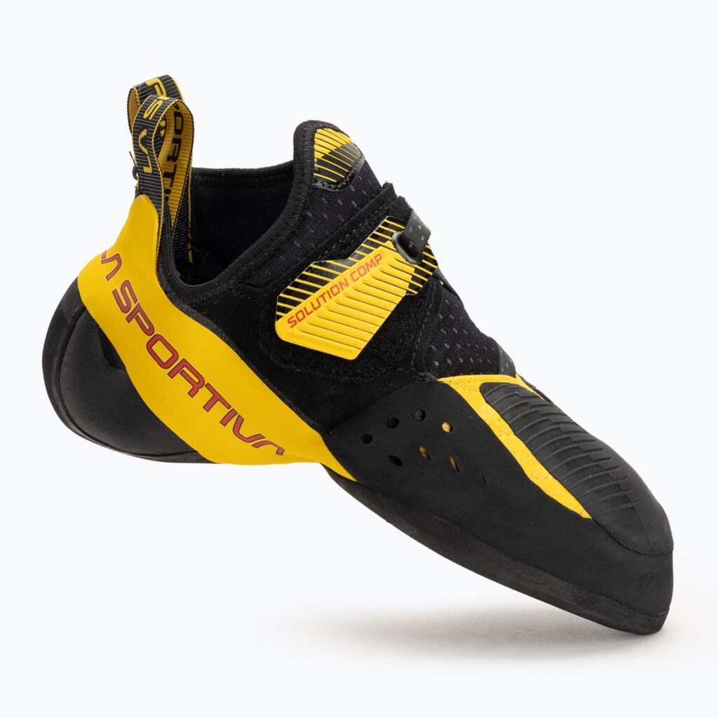Скалолазные ботинки мужские męskie La Sportiva Solution Comp black/ yellow