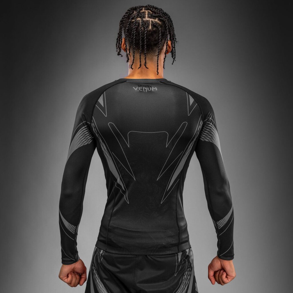 Рашгард Venum Amazonia Reborn Long Sleeve - Black/Grey