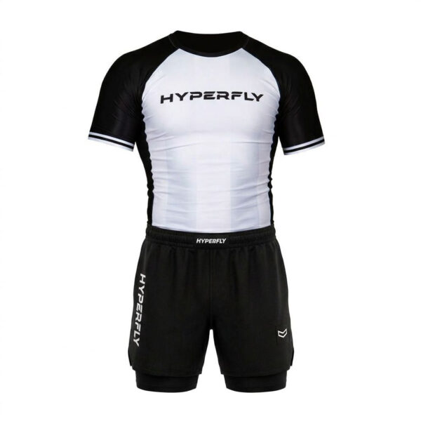 Hyperfly Рашгард + Шорты Core Training Bundle White