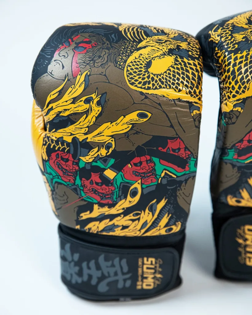 Боксёрские перчатки Half Sumo Damashi Ogon