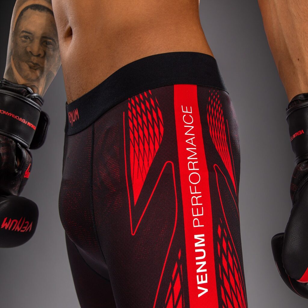 Леггинсы Venum Amazonia Reborn - Black/Red