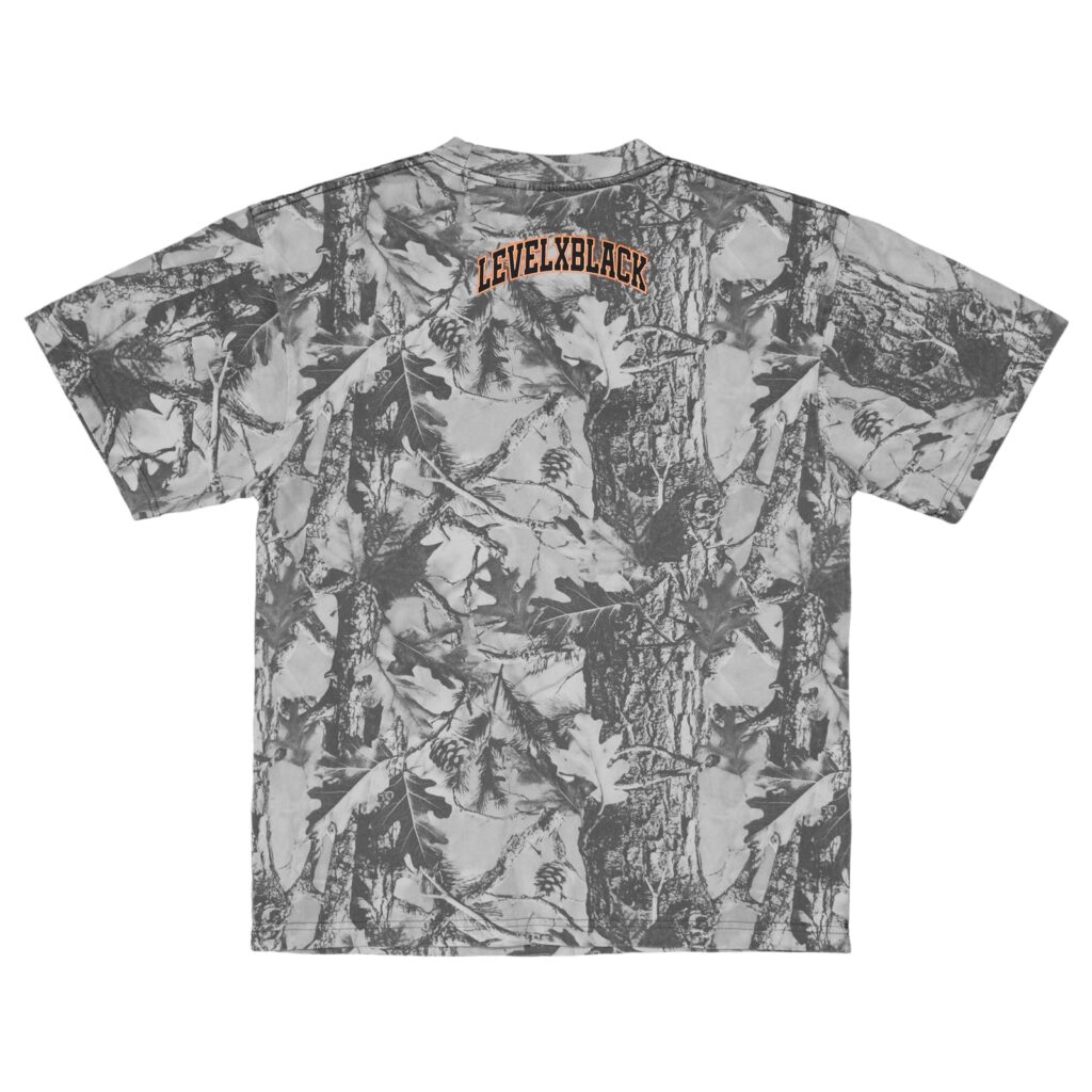 Level x Black Футболка Orange Varsity LXB-Tree
