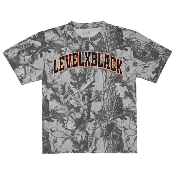 Level x Black Футболка Orange Varsity LXB-Tree
