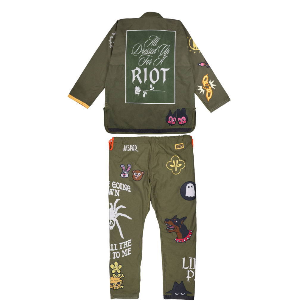 Кимоно Pontis Linkin Park × Jasper Wong Reversible Jiu Jitsu