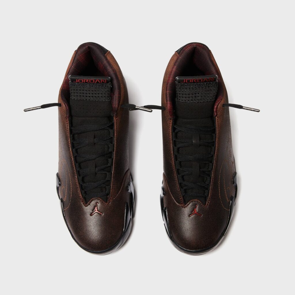 Кроссовки Jordan x Mowalola Air Jordan 14 Retro - Black / Burnt Red