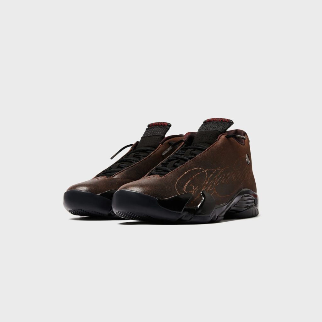 Кроссовки Jordan x Mowalola Air Jordan 14 Retro - Black / Burnt Red