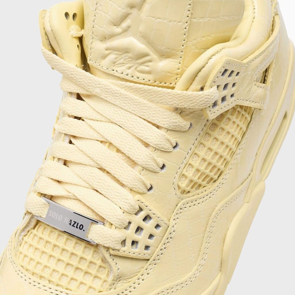 Кроссовки Jordan x J Balvin Air Jordan 4 - Lemonade / Lemonade