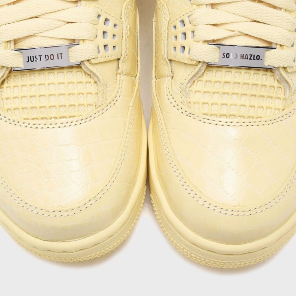 Кроссовки Jordan x J Balvin Air Jordan 4 - Lemonade / Lemonade