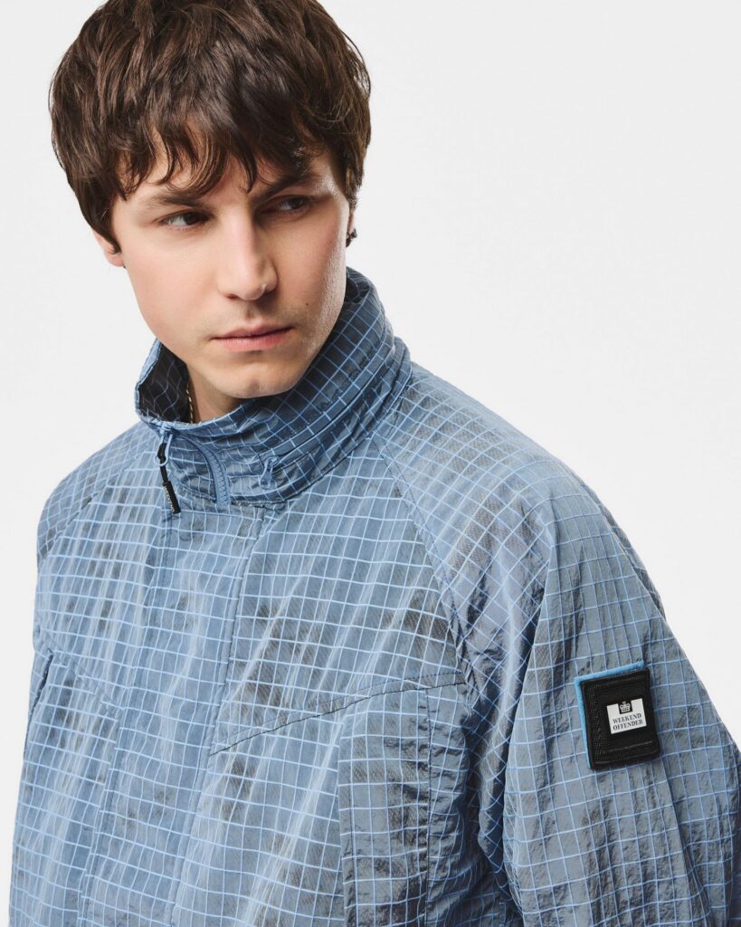Куртка Weekend Offender Weekend Offender Algiers Mac Peruvian Blue