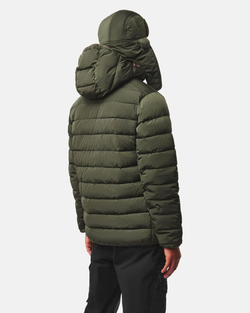 Куртка Weekend Offender Weekend Offender La Guardia Puffer Black Forest Green