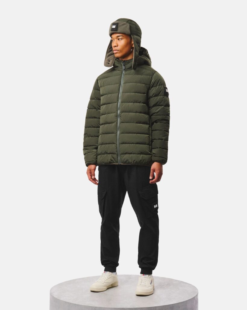 Куртка Weekend Offender Weekend Offender La Guardia Puffer Black Forest Green