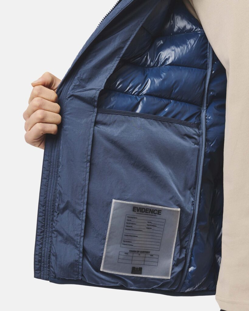 Куртка Weekend Offender Weekend Offender La Guardia Puffer Lagoon Blue