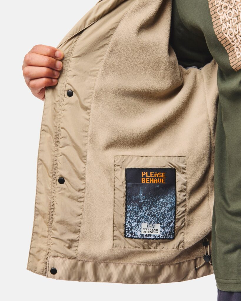 Куртка Weekend Offender Weekend Offender Tralee Windbreaker Rock