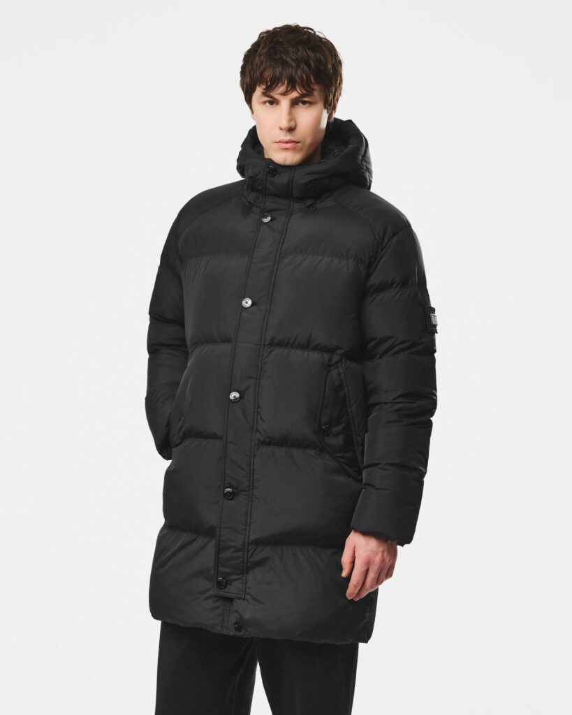 Куртка Weekend Offender Weekend Offender Grampian Longline Down Black