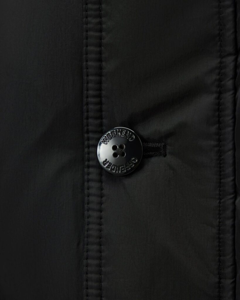 Куртка Weekend Offender Weekend Offender Grampian Longline Down Black