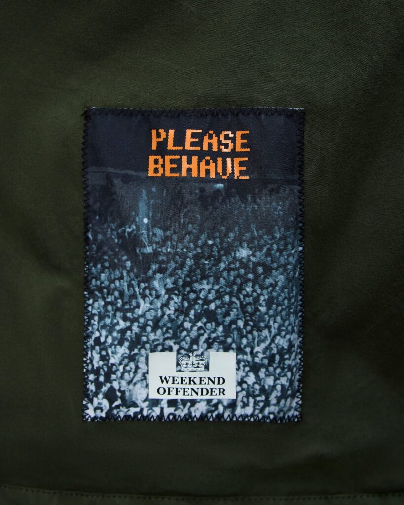 Куртка Weekend Offender Weekend Offender Caracas Field Black Forest Green
