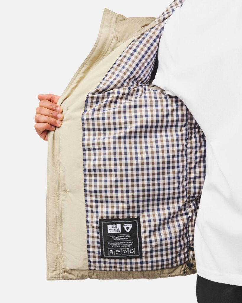 Куртка Weekend Offender Weekend Offender Esja Check Primaloft Rock