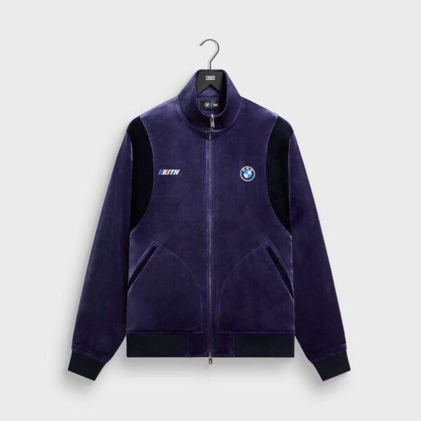 Куртка Kith for BMW Velvet Rui Track - Techno Violet