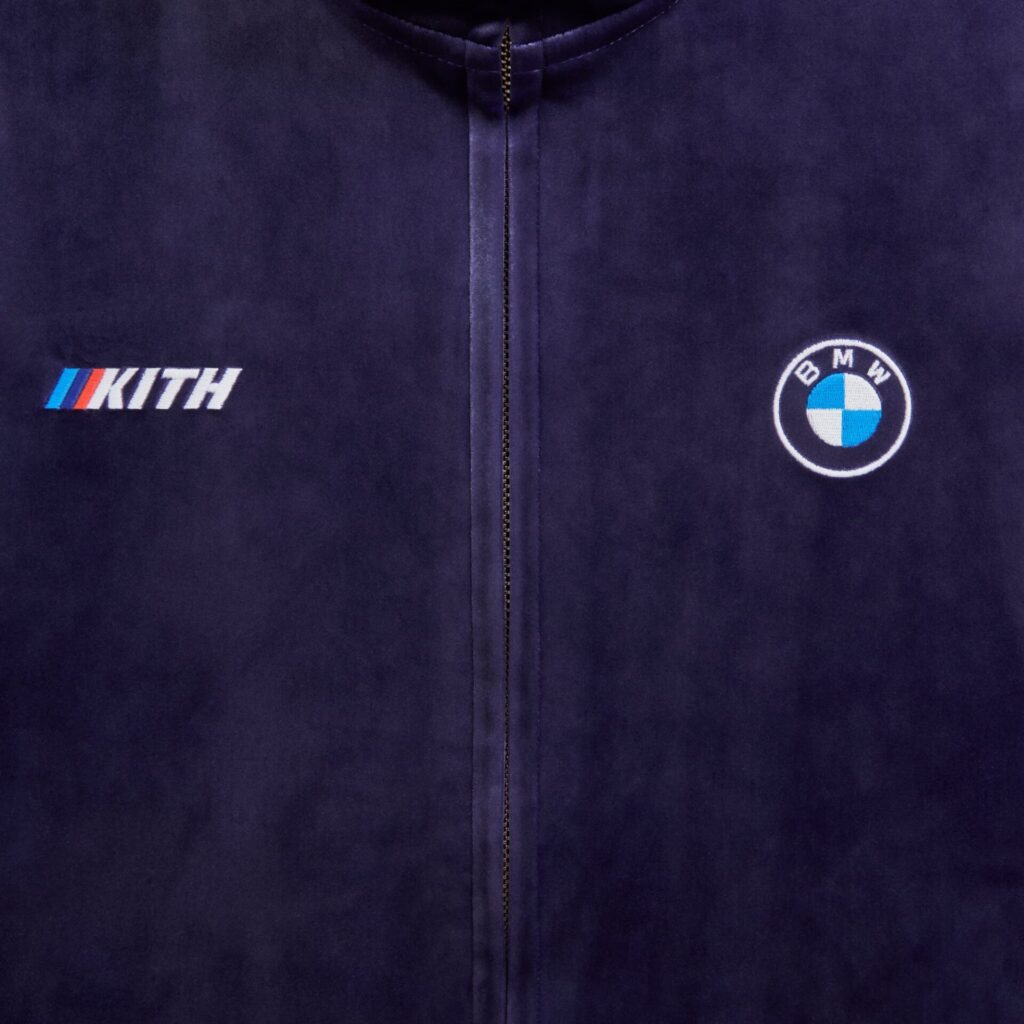 Куртка Kith for BMW Velvet Rui Track - Techno Violet