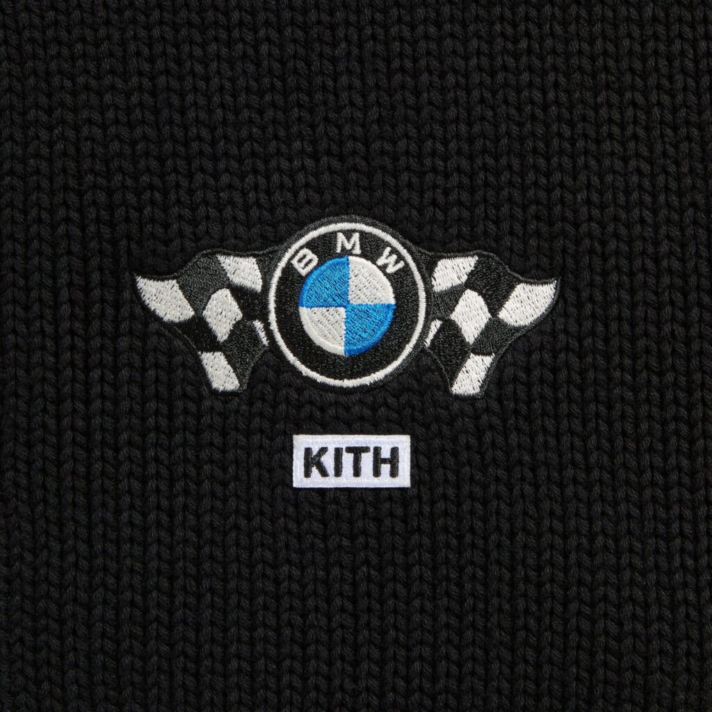 Куртка Kith for BMW Porter Knit Varsity - Black
