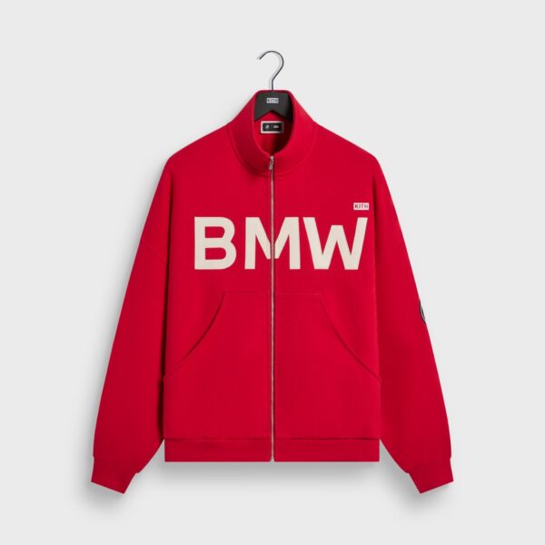 Куртка Kith for BMW Braxton Track Zip - Cinnabar