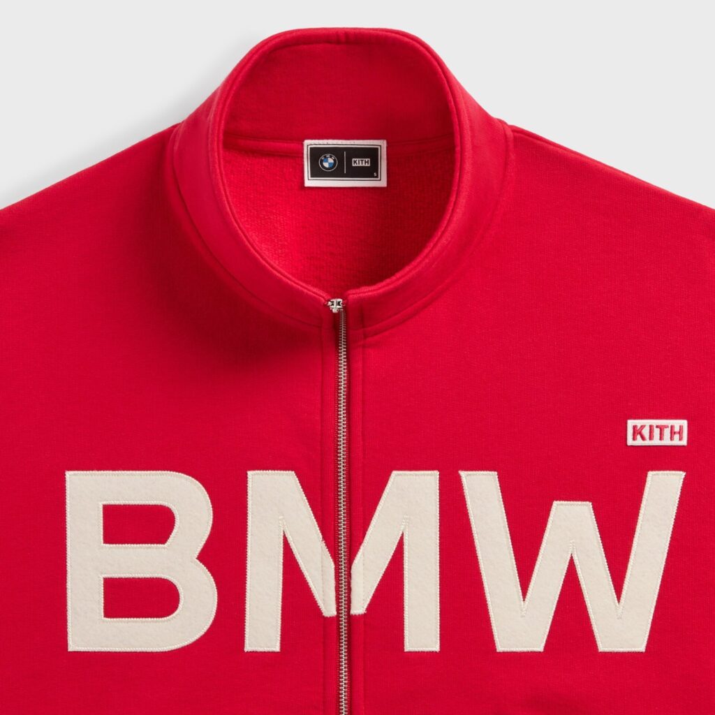 Куртка Kith for BMW Braxton Track Zip - Cinnabar
