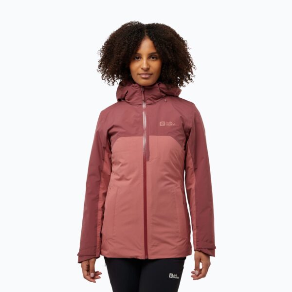Куртка женская Jack Wolfskin Hunberg mineral red