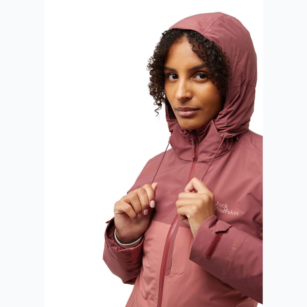 Куртка женская Jack Wolfskin Hunberg mineral red