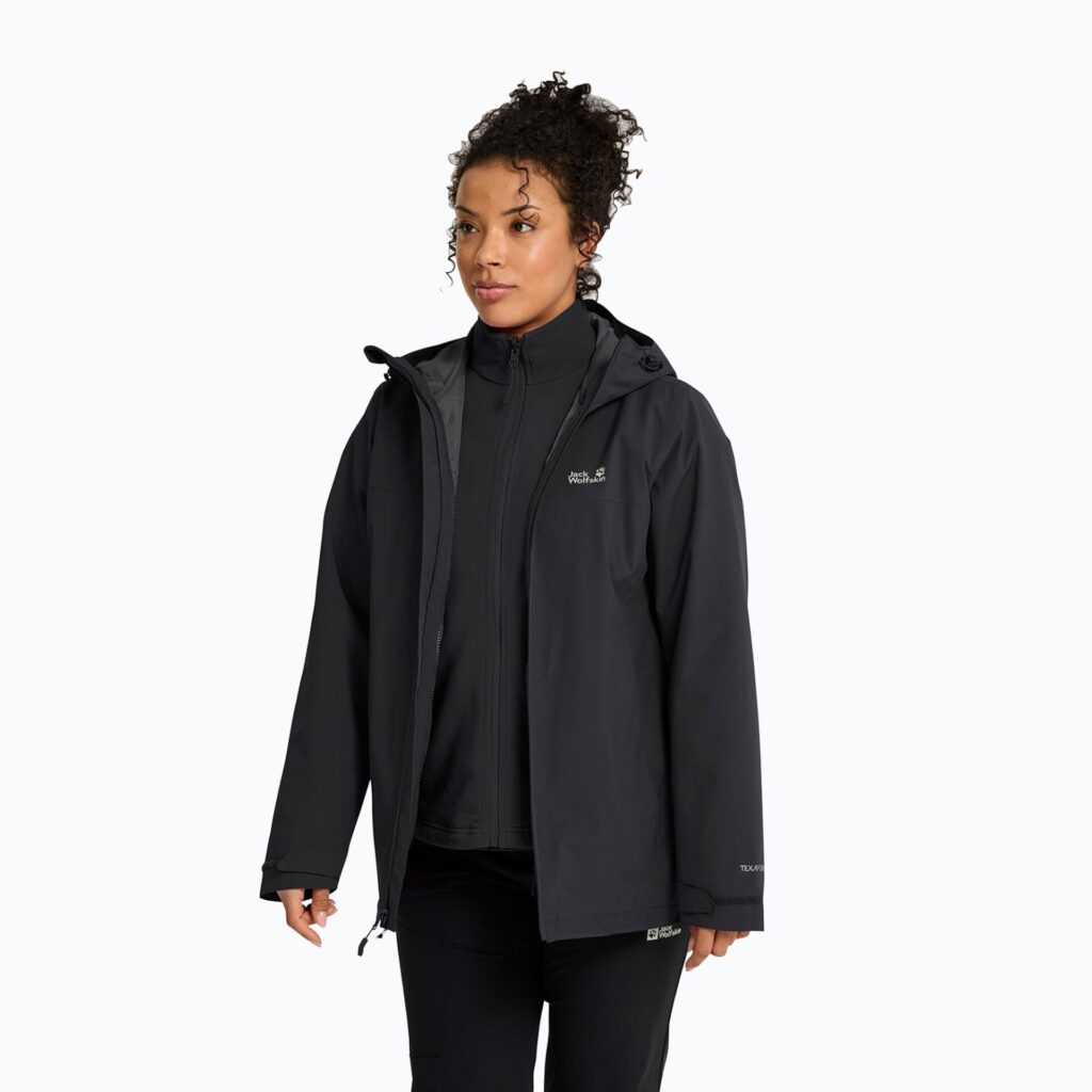 Куртка женская Jack Wolfskin Moonrise 2 3IN1 black