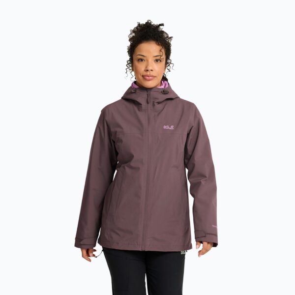Куртка женская Jack Wolfskin Moonrise 2 3IN1 sheer plum