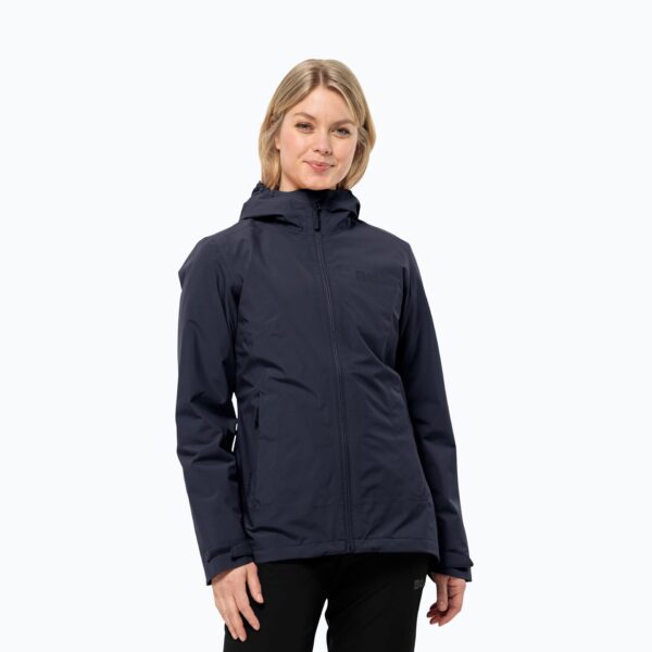 Куртка женская Jack Wolfskin Moonrise 3In1 night blue
