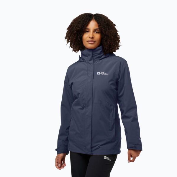 Куртка женская Jack Wolfskin Rotwand 3In1 graphite