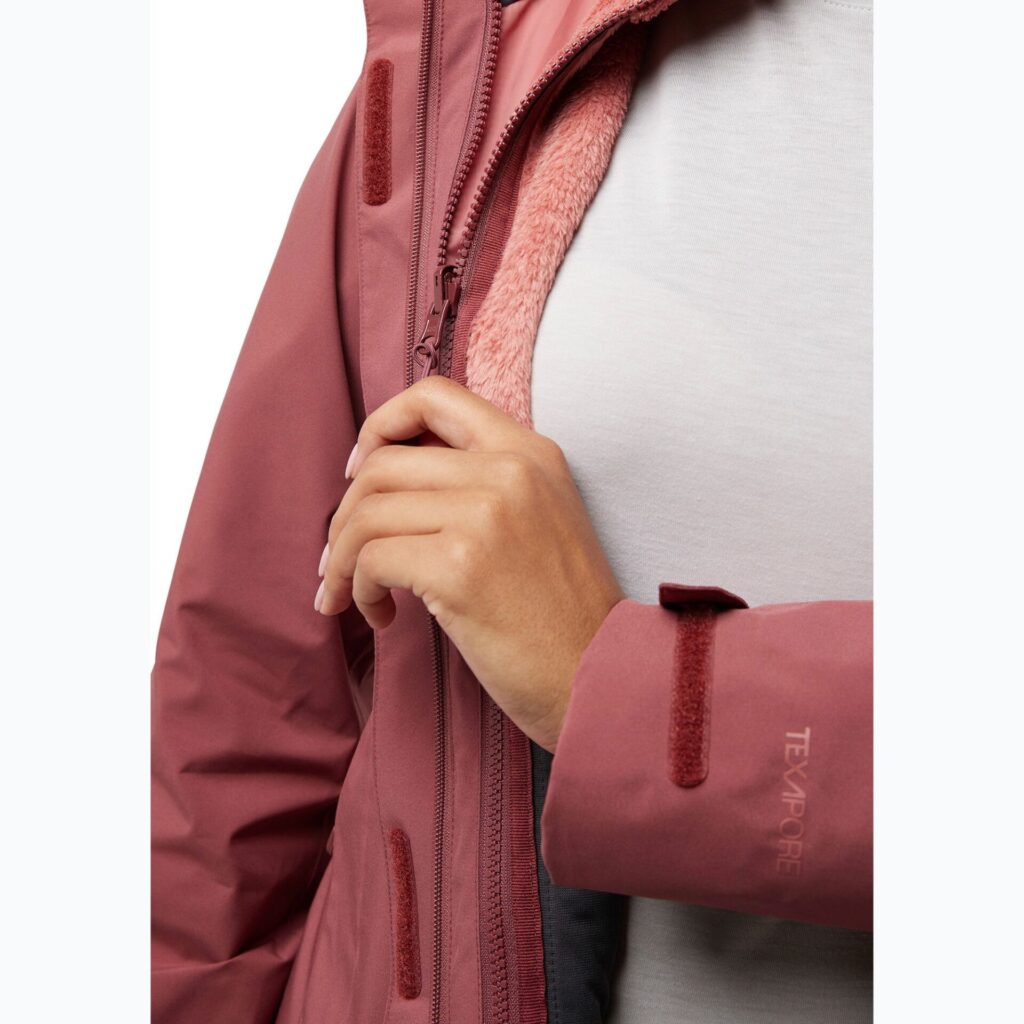 Куртка женская Jack Wolfskin Rotwand 3In1 red ochre